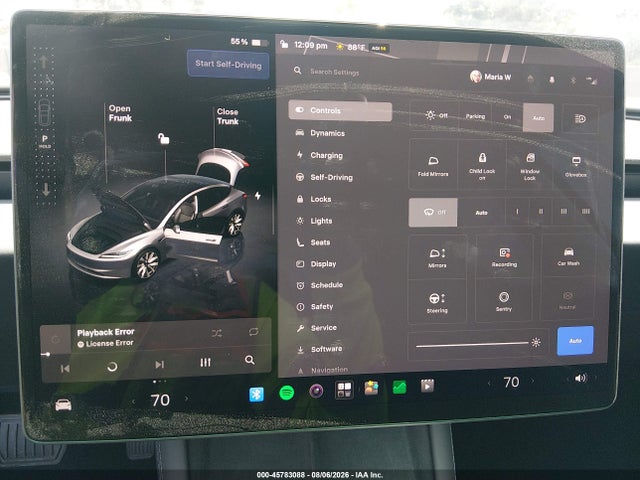 Aukcja sprzedaży 2026 Tesla Model 3 Premium Rear-wheel Drive/rear-wheel Drive, vin: 5YJ3E1EA1TF170301, numer aukcji: 45783088