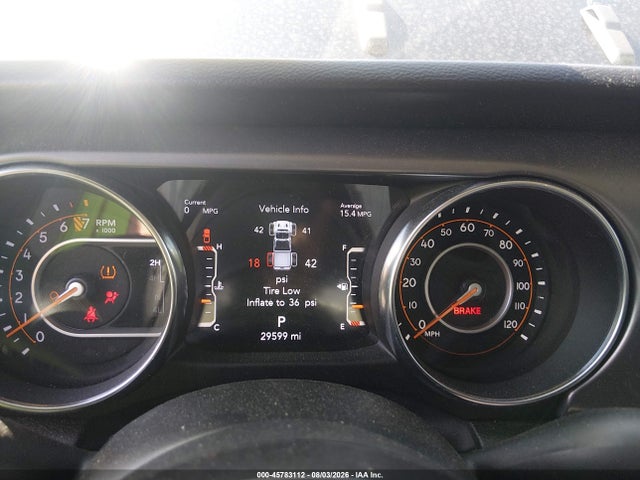 45783112 :رقم المزاد ، 1C6HJTAG0PL566124 vin ، 2023 Jeep Gladiator Sport S 4x4 مزاد بيع