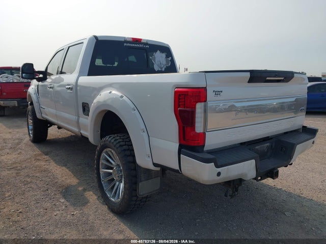 Auction sale of the 2018 Ford F-350 Platinum, vin: 1FT8W3BT3JEC32400, lot number: 45783126