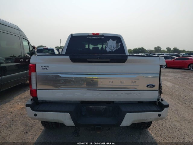 Auction sale of the 2018 Ford F-350 Platinum, vin: 1FT8W3BT3JEC32400, lot number: 45783126