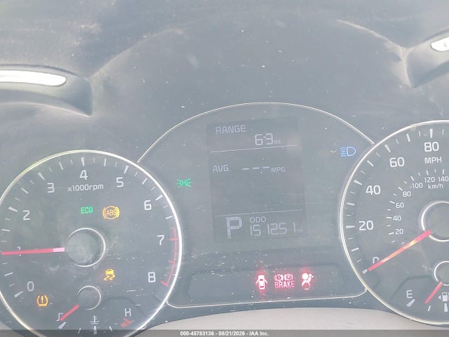45783136 :رقم المزاد ، KNAFK4A61F5339115 vin ، 2015 Kia Forte Lx مزاد بيع
