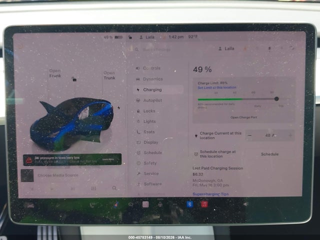 Aukcja sprzedaży 2022 Tesla Model Y Performance Dual Motor All-wheel Drive, vin: 7SAYGDEF9NF390112, numer aukcji: 45783149