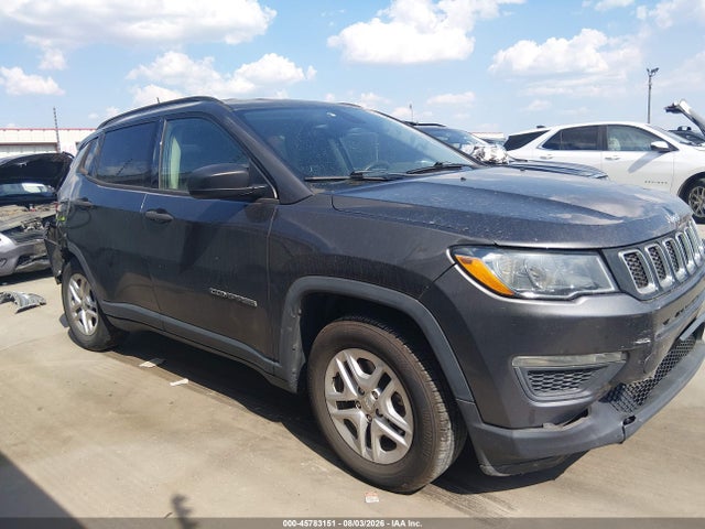 Aukcja sprzedaży 2017 Jeep New Compass Sport Fwd, vin: 3C4NJCAB6HT659767, numer aukcji: 45783151