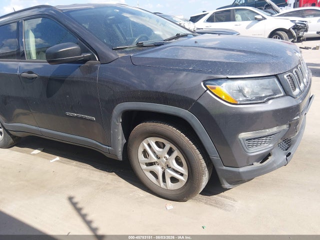 Aukcja sprzedaży 2017 Jeep New Compass Sport Fwd, vin: 3C4NJCAB6HT659767, numer aukcji: 45783151