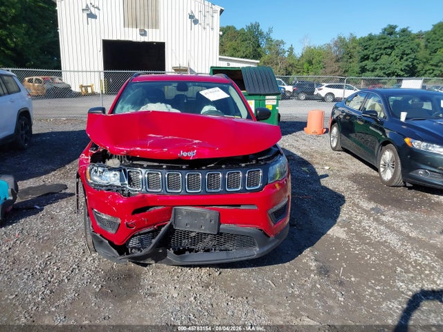 2018 Jeep Compass Sport 4x4 მანქანა იყიდება აუქციონზე, vin: 3C4NJDAB3JT252873, აუქციონის ნომერი: 45783154