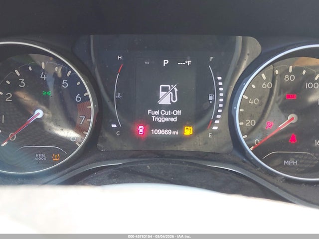 2018 Jeep Compass Sport 4x4 მანქანა იყიდება აუქციონზე, vin: 3C4NJDAB3JT252873, აუქციონის ნომერი: 45783154