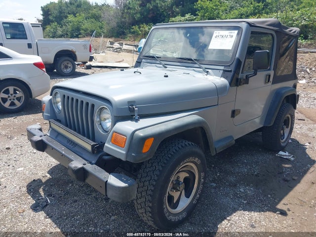2000 Jeep Wrangler Se მანქანა იყიდება აუქციონზე, vin: 1J4FA29P1YP775164, აუქციონის ნომერი: 45783170