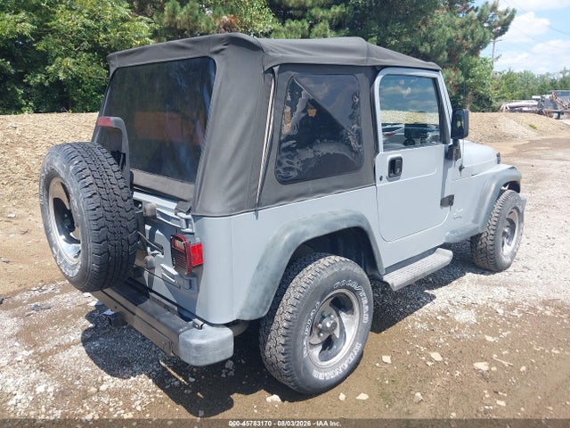 2000 Jeep Wrangler Se მანქანა იყიდება აუქციონზე, vin: 1J4FA29P1YP775164, აუქციონის ნომერი: 45783170