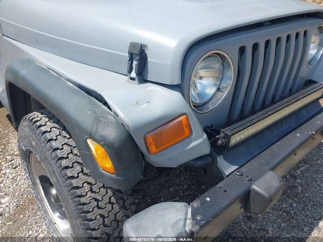 2000 Jeep Wrangler Se მანქანა იყიდება აუქციონზე, vin: 1J4FA29P1YP775164, აუქციონის ნომერი: 45783170