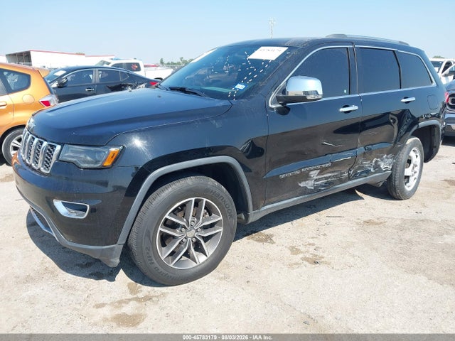 Продажа на аукционе авто 2017 Jeep Grand Cherokee Limited, vin: 1C4RJFBG4HC899117, номер лота: 45783179