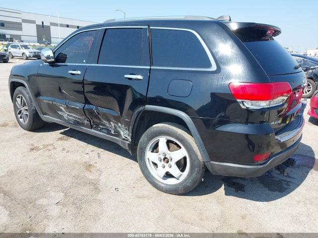 Продажа на аукционе авто 2017 Jeep Grand Cherokee Limited, vin: 1C4RJFBG4HC899117, номер лота: 45783179