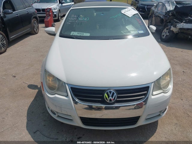 2010 Volkswagen Eos Komfort მანქანა იყიდება აუქციონზე, vin: WVWBA7AHXAV009070, აუქციონის ნომერი: 45783452