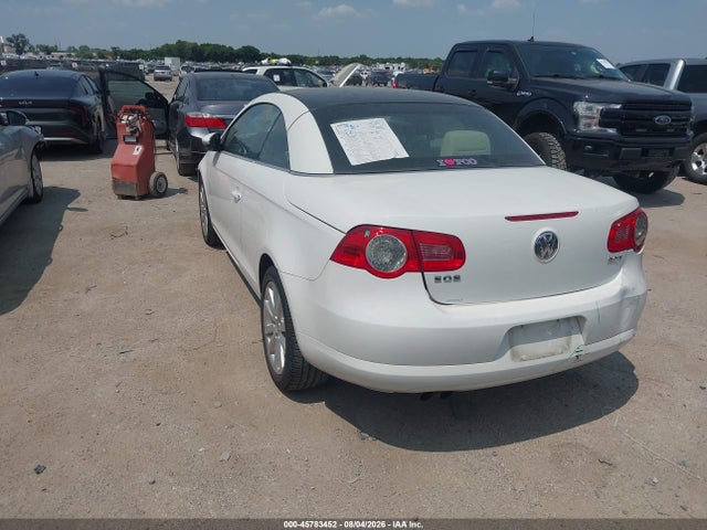 2010 Volkswagen Eos Komfort მანქანა იყიდება აუქციონზე, vin: WVWBA7AHXAV009070, აუქციონის ნომერი: 45783452