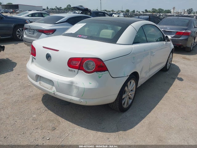 2010 Volkswagen Eos Komfort მანქანა იყიდება აუქციონზე, vin: WVWBA7AHXAV009070, აუქციონის ნომერი: 45783452