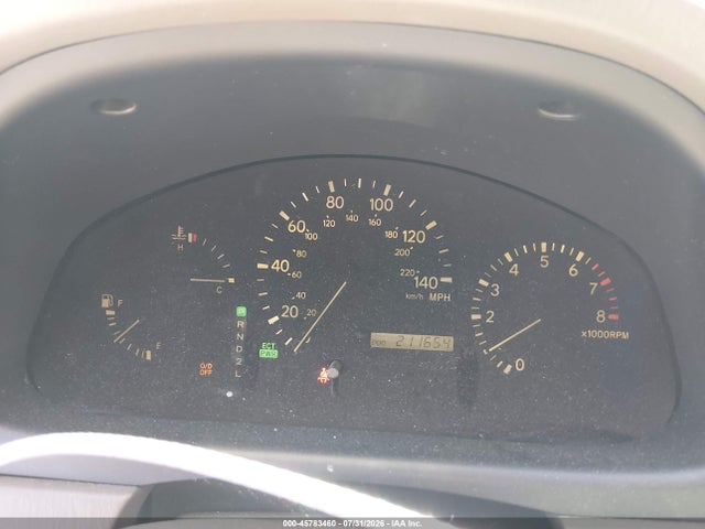45783460 :رقم المزاد ، JT6HF10U6X0023486 vin ، 1999 Lexus Rx 300 مزاد بيع