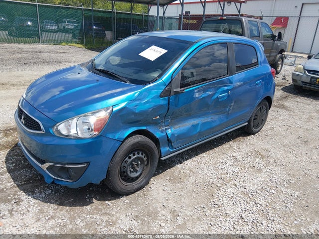 45783478 :رقم المزاد ، ML32A3HJ3KH007522 vin ، 2019 Mitsubishi Mirage Es/rf مزاد بيع