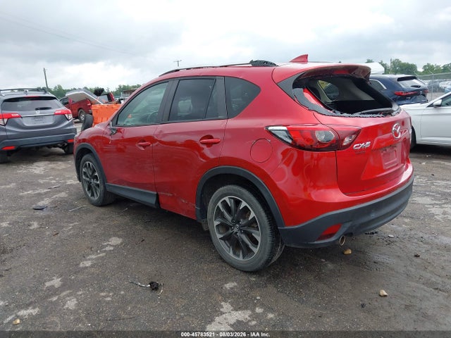 Продаж на аукціоні авто 2016 Mazda Cx-5 Grand Touring, vin: JM3KE2DY3G0670911, номер лоту: 45783521