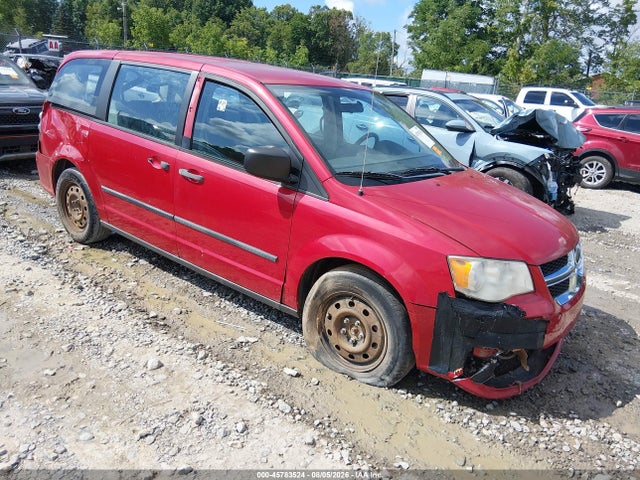 2013 Dodge Grand Caravan American Value Pkg მანქანა იყიდება აუქციონზე, vin: 2C4RDGBG2DR709751, აუქციონის ნომერი: 45783524