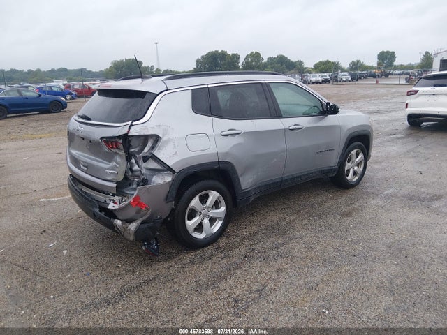 45783598 :رقم المزاد ، 3C4NJDBB2LT107308 vin ، 2020 Jeep Compass Latitude 4x4 مزاد بيع