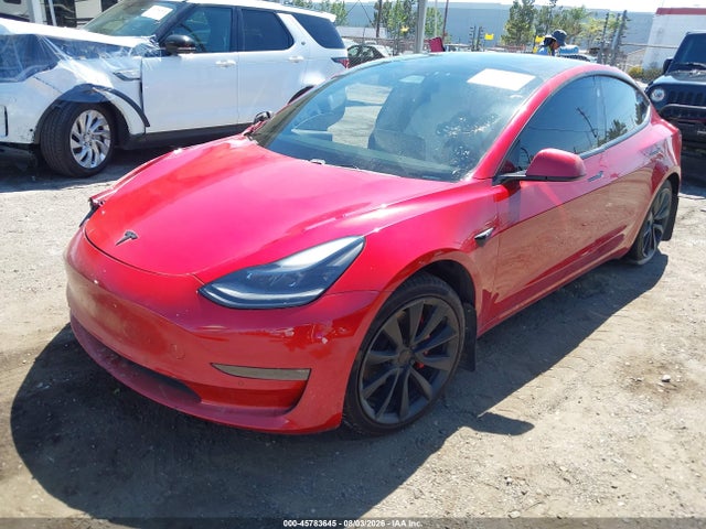 Tesla Model 3 Long Range Dual Motor All-wheel Drive 2021 5YJ3E1EB7MF937563 Image 2