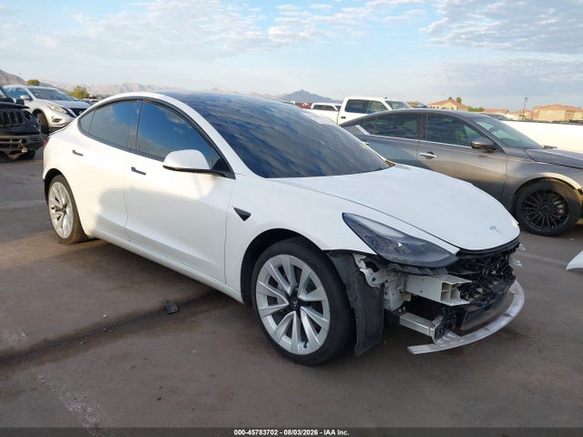 Aukcja sprzedaży 2022 Tesla Model 3 Long Range Dual Motor All-wheel Drive, vin: 5YJ3E1EB3NF111875, numer aukcji: 45783702
