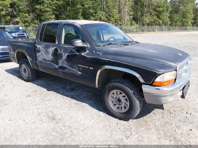 2001 Dodge Dakota Slt/sport მანქანა იყიდება აუქციონზე, vin: 1B7GG2AZ71S107507, აუქციონის ნომერი: 45783723