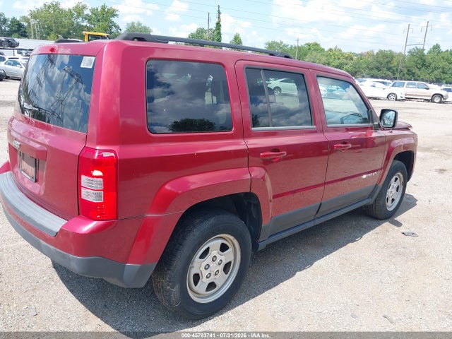 Продажа на аукционе авто 2012 Jeep Patriot Sport, vin: 1C4NJRBB5CD576864, номер лота: 45783741