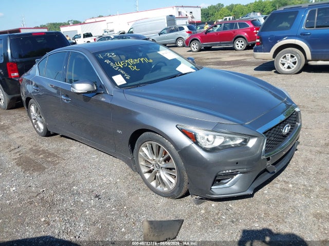 Aukcja sprzedaży 2018 Infiniti Q50 3.0t Luxe, vin: JN1EV7AR7JM432613, numer aukcji: 45783776