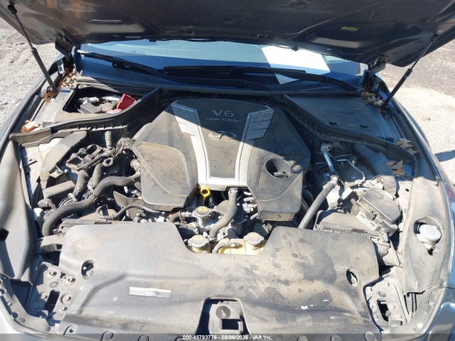 45783776 :رقم المزاد ، JN1EV7AR7JM432613 vin ، 2018 Infiniti Q50 3.0t Luxe مزاد بيع