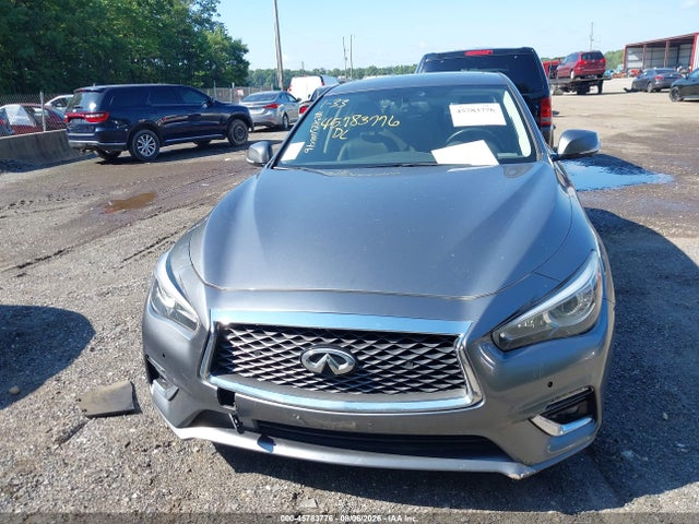 45783776 :رقم المزاد ، JN1EV7AR7JM432613 vin ، 2018 Infiniti Q50 3.0t Luxe مزاد بيع