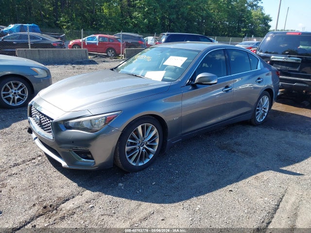 45783776 :رقم المزاد ، JN1EV7AR7JM432613 vin ، 2018 Infiniti Q50 3.0t Luxe مزاد بيع