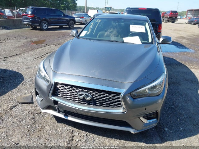 45783776 :رقم المزاد ، JN1EV7AR7JM432613 vin ، 2018 Infiniti Q50 3.0t Luxe مزاد بيع