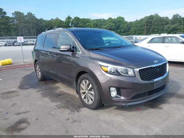 45783799 :رقم المزاد ، KNDMC5C13G6147480 vin ، 2016 Kia Sedona Sx مزاد بيع