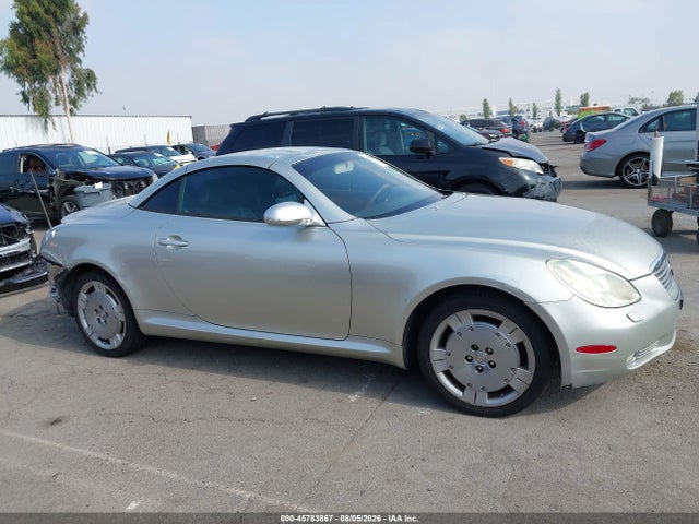 45783867 :رقم المزاد ، JTHFN48Y930035703 vin ، 2003 Lexus Sc 430 مزاد بيع
