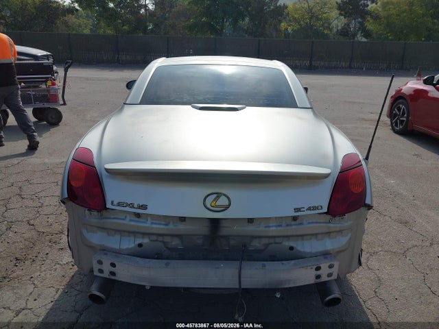 45783867 :رقم المزاد ، JTHFN48Y930035703 vin ، 2003 Lexus Sc 430 مزاد بيع