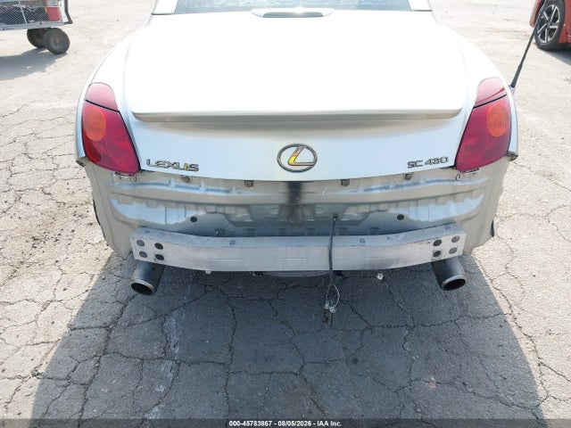 45783867 :رقم المزاد ، JTHFN48Y930035703 vin ، 2003 Lexus Sc 430 مزاد بيع
