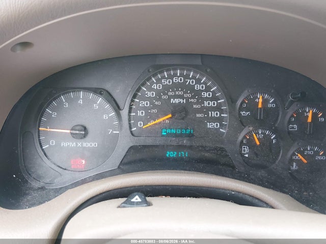 45783883 :رقم المزاد ، 1GNET16S146164136 vin ، 2004 Chevrolet Trailblazer Ext Ls مزاد بيع