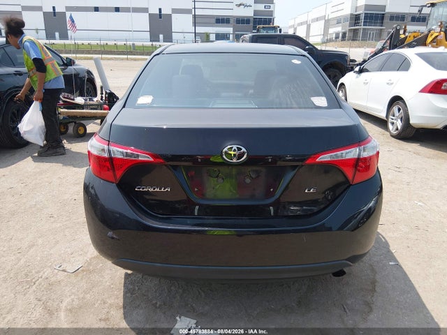 2016 Toyota Corolla Le მანქანა იყიდება აუქციონზე, vin: 5YFBURHE2GP563889, აუქციონის ნომერი: 45783884