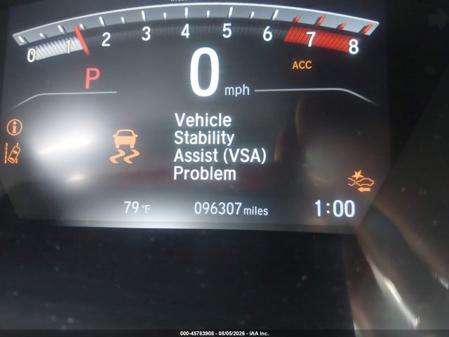 45783908 :رقم المزاد ، 5J6RW2H88KA001190 vin ، 2019 Honda Cr-v Ex-l مزاد بيع