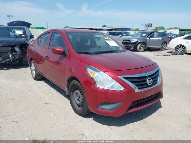 2018 Nissan Versa 1.6 S+ მანქანა იყიდება აუქციონზე, vin: 3N1CN7AP6JL802434, აუქციონის ნომერი: 45783992