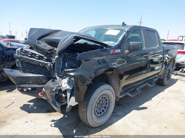 2021 Chevrolet Silverado 1500 4wd  Short Bed Custom Trail Boss მანქანა იყიდება აუქციონზე, vin: 1GCPYCEF3MZ332537, აუქციონის ნომერი: 45783995