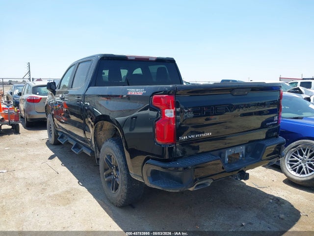 2021 Chevrolet Silverado 1500 4wd  Short Bed Custom Trail Boss მანქანა იყიდება აუქციონზე, vin: 1GCPYCEF3MZ332537, აუქციონის ნომერი: 45783995