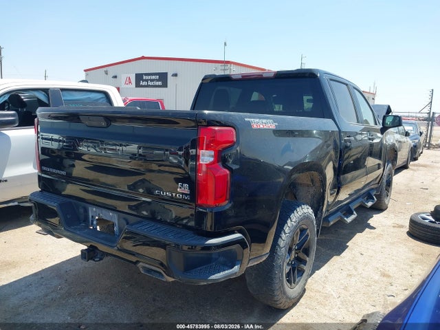 2021 Chevrolet Silverado 1500 4wd  Short Bed Custom Trail Boss მანქანა იყიდება აუქციონზე, vin: 1GCPYCEF3MZ332537, აუქციონის ნომერი: 45783995