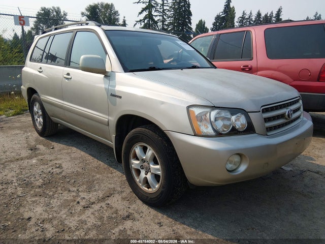 45784002 :رقم المزاد ، JTEGF21A520037866 vin ، 2002 Toyota Highlander Limited V6 مزاد بيع