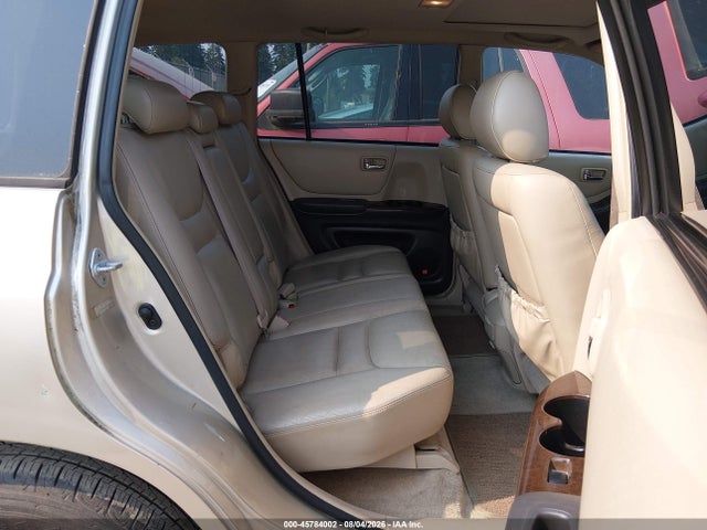 Aukcja sprzedaży 2002 Toyota Highlander Limited V6, vin: JTEGF21A520037866, numer aukcji: 45784002