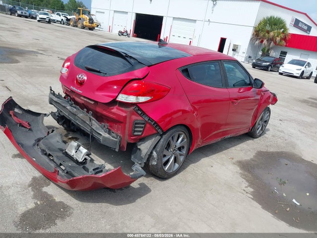 45784122 :رقم المزاد ، KMHTC6AD2HU316699 vin ، 2017 Hyundai Veloster مزاد بيع