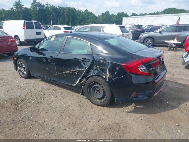 2019 Honda Civic Lx მანქანა იყიდება აუქციონზე, vin: 2HGFC2F68KH538535, აუქციონის ნომერი: 45784150