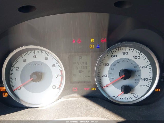 45784167 :رقم المزاد ، JF1GPAA67CH246459 vin ، 2012 Subaru Impreza 2.0i مزاد بيع