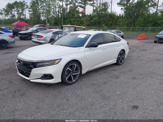 Продажа на аукционе авто 2021 Honda Accord Sport, vin: 1HGCV1F3XMA062819, номер лота: 45784177