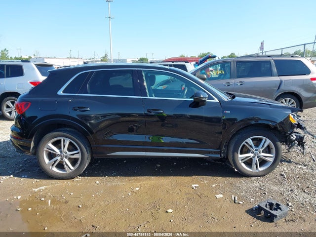 45784183 :رقم المزاد ، WA1DECF38L1041328 vin ، 2020 Audi Q3 Premium 45 Tfsi S Line Quattro Tiptronic مزاد بيع